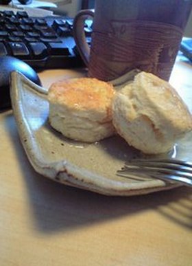 レモンピールスコーン