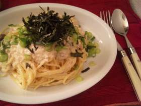 ＊たらこクリームパスタ＊