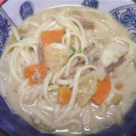 ほっかほか☆残りもので「粕汁うどん」