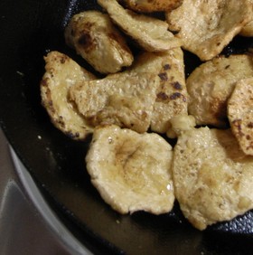 大豆たんぱく（ベジミート）の生姜焼き