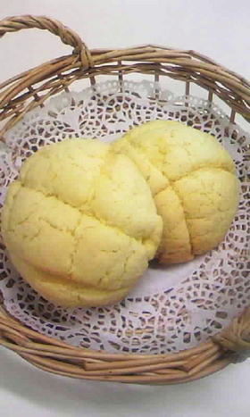軽くてサクふわ♪　メロンパン