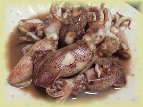 ひいかの生姜醤油炒め♪
