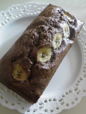 ホットケーキミックスでバナナパウンド♪