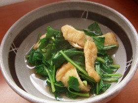 ✿基本の和食✿カブの葉の煮びたし