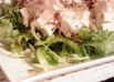 カリカリ小女子と豆腐のサラダ