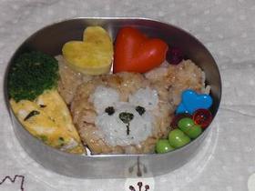 ダッフィーちゃん　キャラ弁　ディズニー
