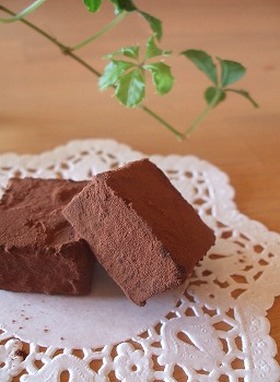簡単＊ヘルシー＊生チョコ