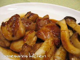 山椒でピリっ☆鶏肉の照り焼き