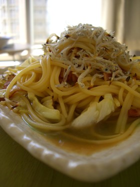 和風しらすパスタ