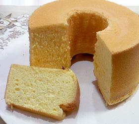 基本のシフォン*バニラシフォンケーキ