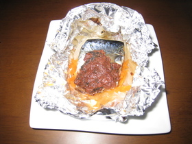 ヘルシオｄｅさばの梅じょうゆホイル焼き