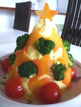 クリスマスツリー☆ポテトサラダ