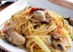 塩昆布が隠し味“牡蠣の和風パスタ”