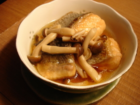 お財布レスキュ～☆めんつゆde鮭きのこ