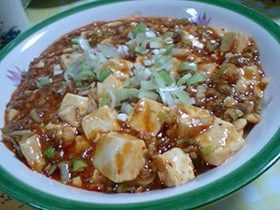 崩れて美味しい！麻婆豆腐