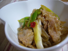 糸こん中華炒め