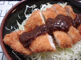 ワザ要らず！味噌ソースカツ丼