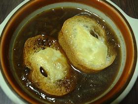 ぽかぽか・オニオングラタンスープ