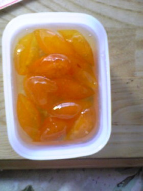 金柑の甘露煮