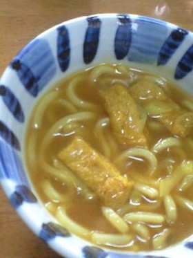 あっさり関西風カレーうどん