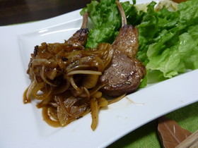 香草ダレ漬け込み焼き