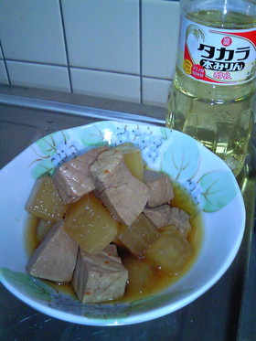ご飯がすすむ♡大根とまぐろのピリ辛煮♡