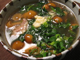 なめこうどん☆そば お好きなほうで♪