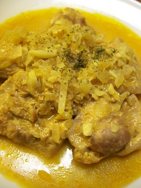 ニンニク香る♪鶏肉のヨーグルト☆カレー