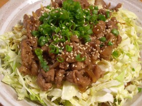 パパッと簡単☆豚丼♪