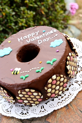 バレンタインｎｏ蜂の巣ケーキ♡♡