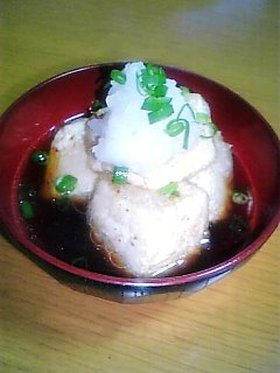揚げだし豆腐でしょ。（基本のレシピ）