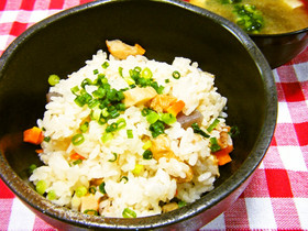 ☆おでんの残りde炊き込みご飯☆