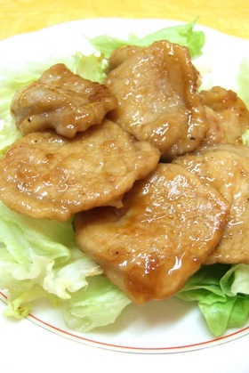 豚ロースのさっぱり甘酢焼き