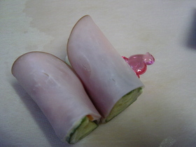 お弁当に♫ハムきゅうり