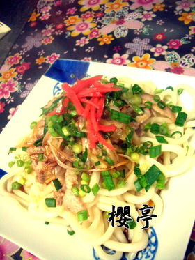 内緒だった～酢うどん♪絶品だよ(*^^)
