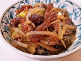 やわらかぁ～な☆牛すじのすき煮（圧力鍋）