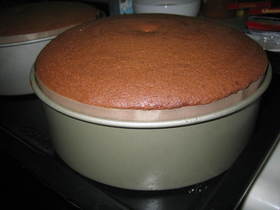 簡単☆しっとりスポンジケーキ