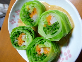 余りもの・DE・ロールサラダ