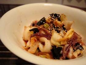 レンジで簡単♪イカキムチ