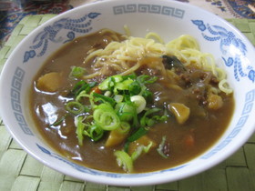 変身！残ったカレーでカレーうどん