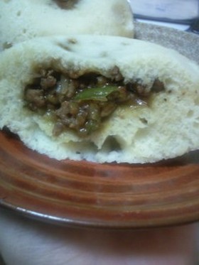 レンジで★今すぐ作れる甘辛中華まん