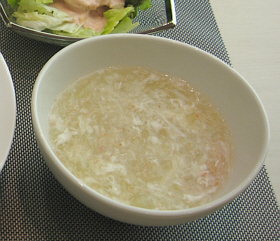 冬瓜とカニのスープ
