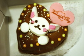 バレンタインに☆ミニチョコレートケーキ