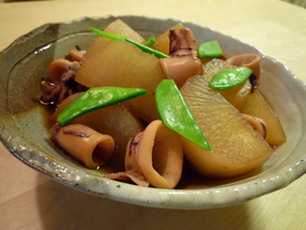 大根といかの煮物（圧力鍋使用）