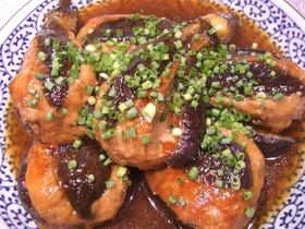 *絶品!なすの肉詰めあんかけ*