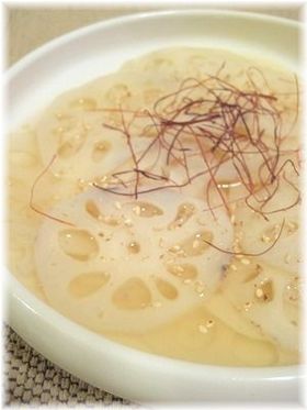 簡単・やさしい蓮根の酢漬け