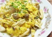 きのこ玉子炒め
