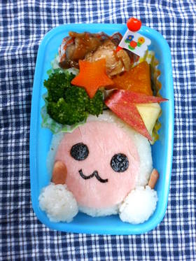 太鼓の達人(わだどん)弁当【キャラ弁】