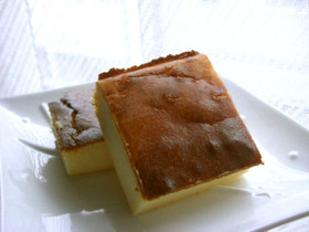 簡単おやつ☆低カロリーなチーズケーキ