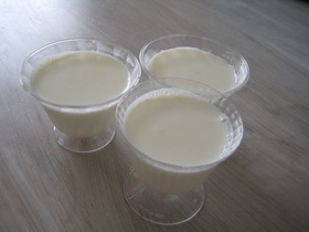 ５分で作れる練乳プリン